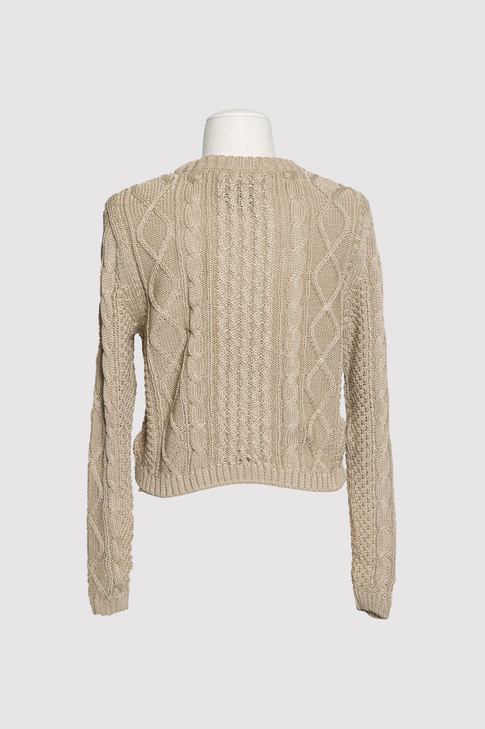 alexis cable-knit sweater