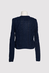 sara cable-knit cardigan