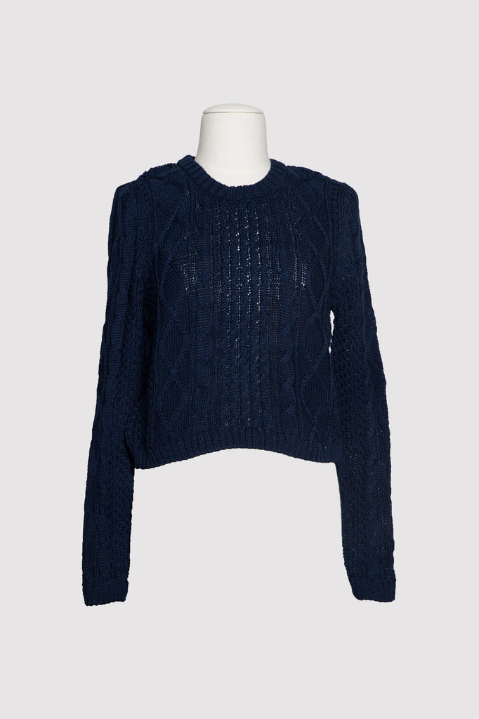 alexis cable-knit sweater