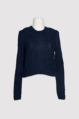 alexis cable-knit sweater