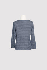 bridge long-sleeved top