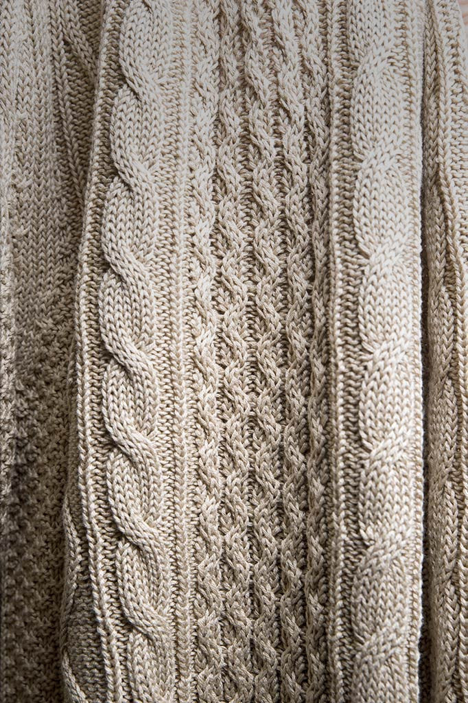sara cable-knit cardigan
