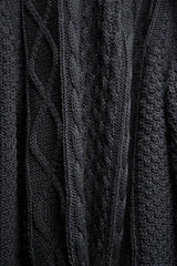 sara cable-knit cardigan